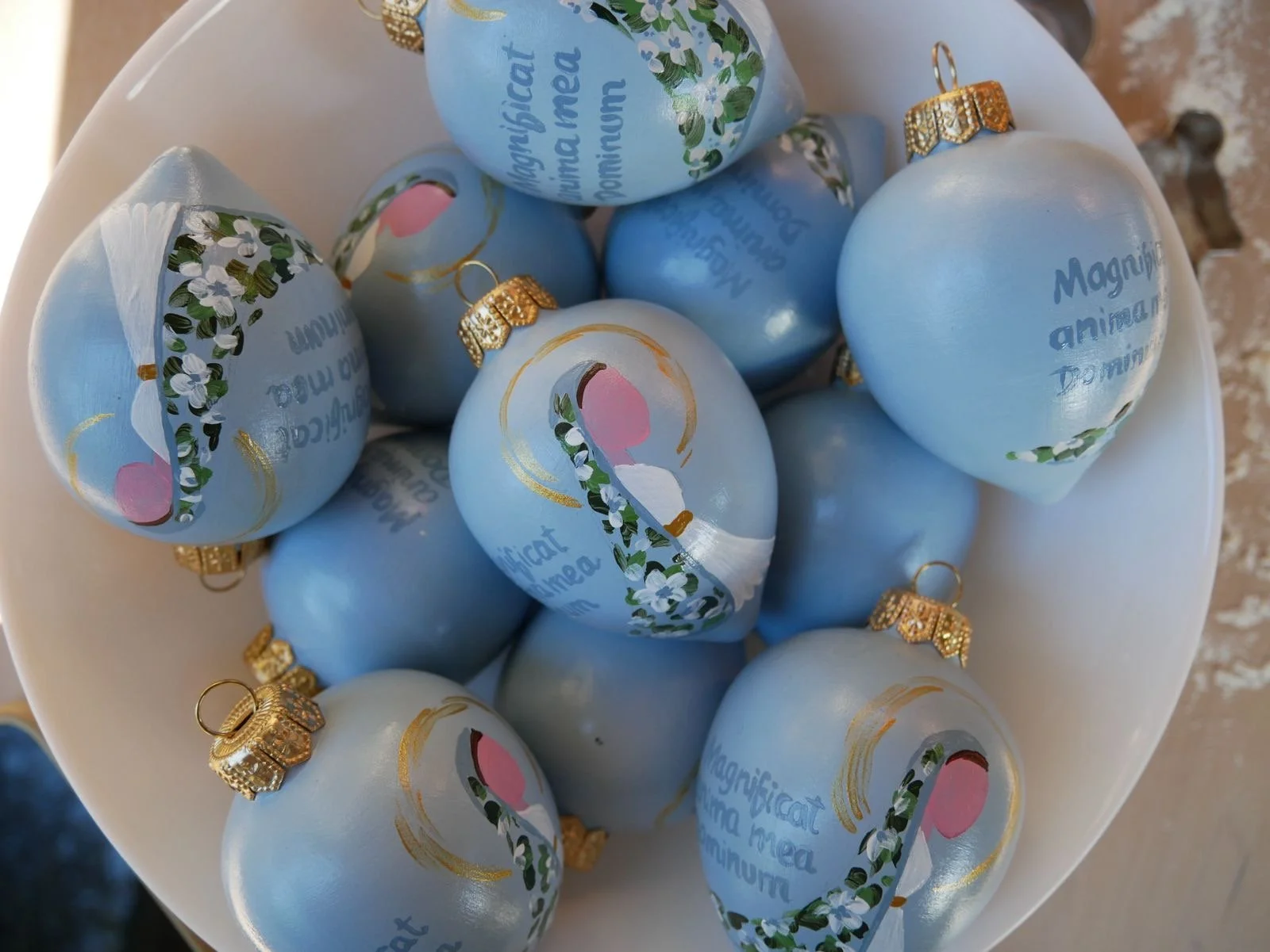 Pallina in ceramica - Magnificat