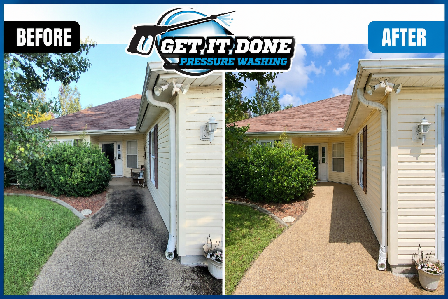 Pebble Stone Cleaning