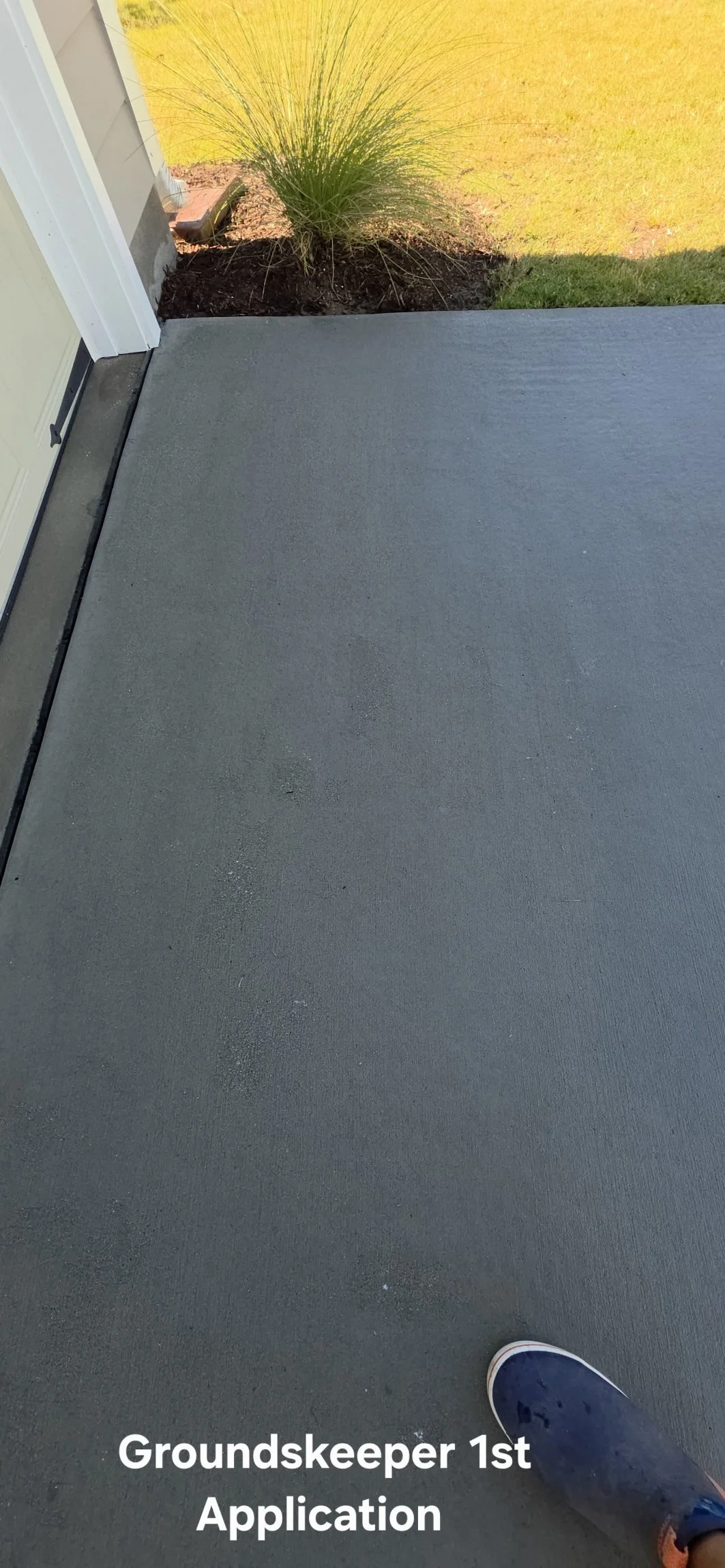 Etched Driveway Restoration end Process