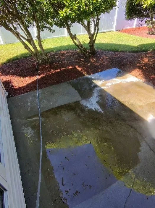Dirty Patio Cleaning