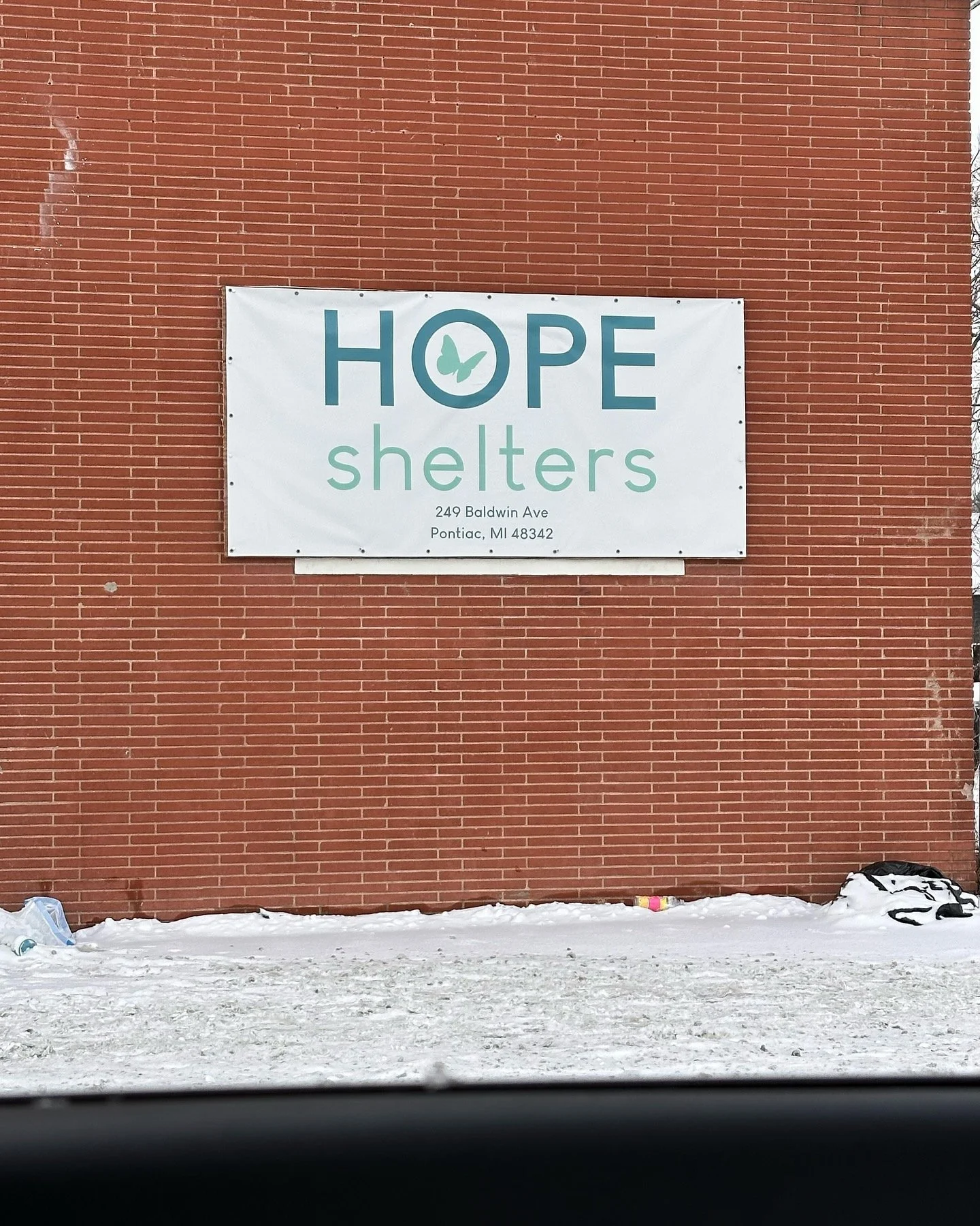 the313co dropped off clothes at HOPE shelters last weekend.