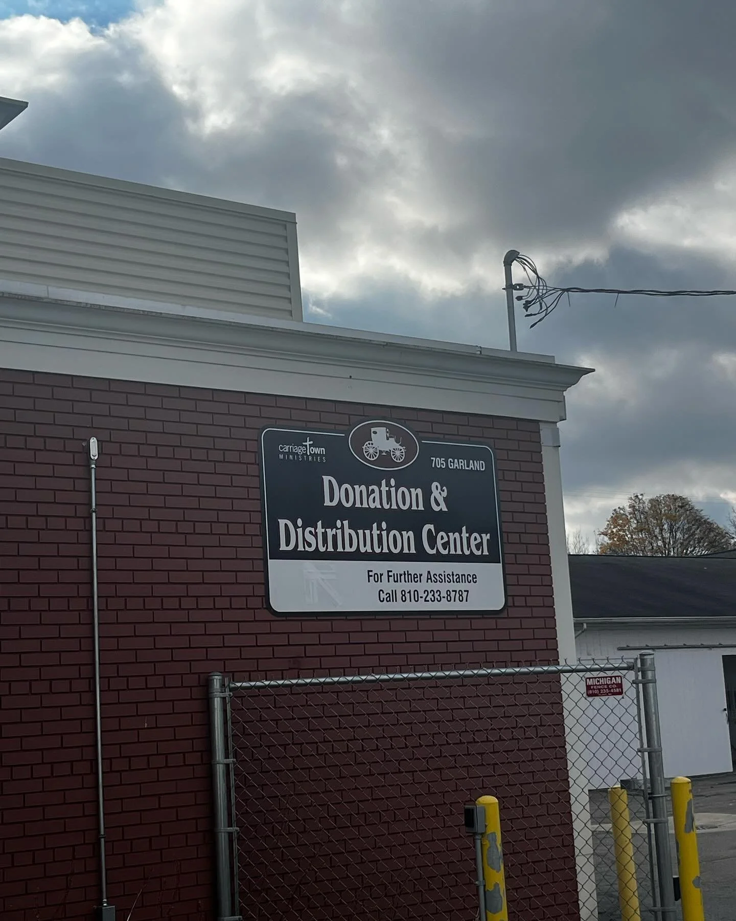 The313co donated to the Carriagetown Ministries shelter in Flint.