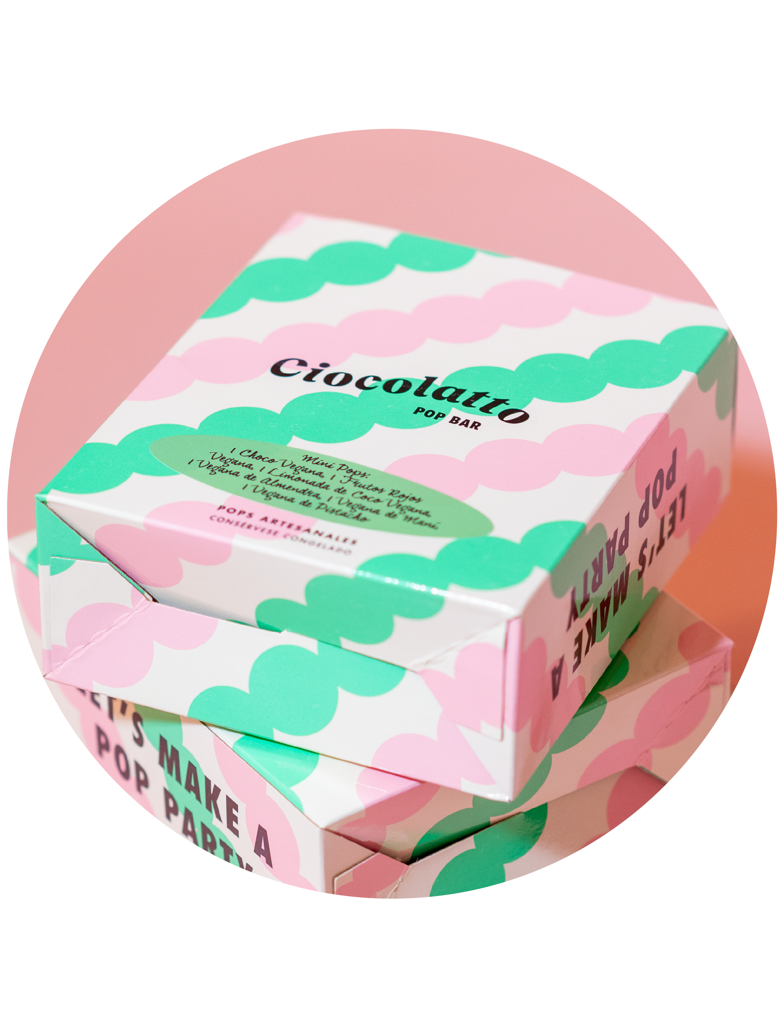 MINI POPS VEGANAS X6 UNIDADES