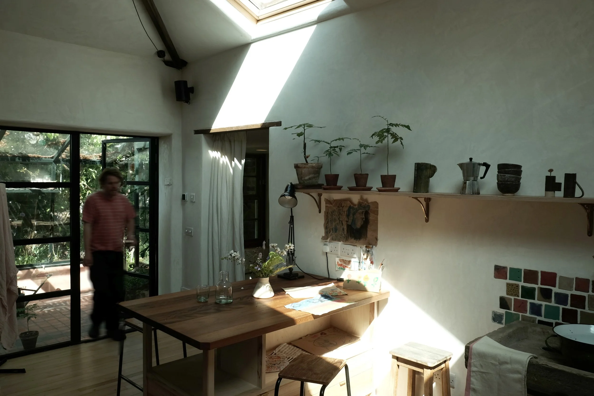 ellienfoster bohm editional studio interview low tech living artists studio