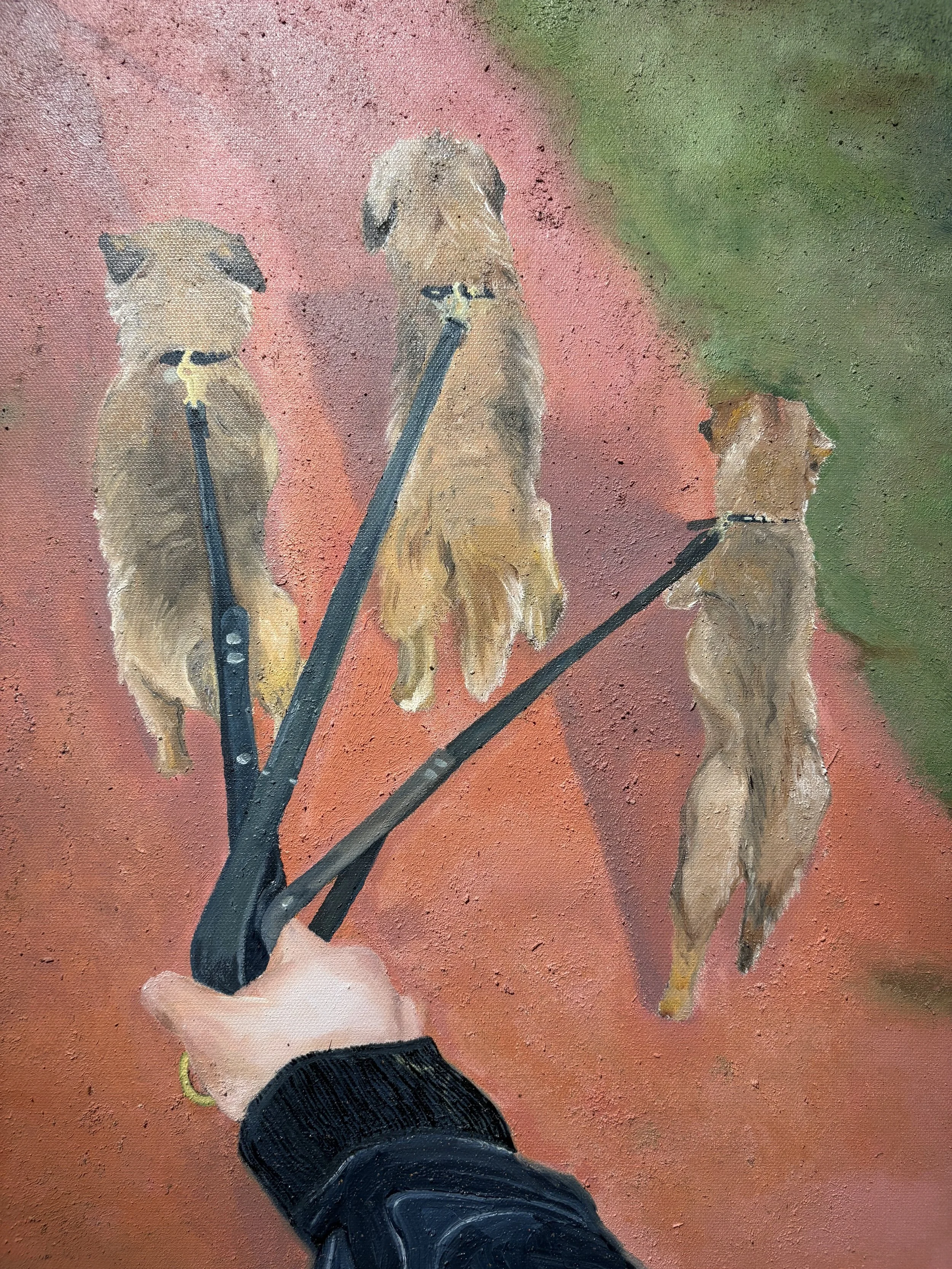 Meg, Dudley, Ruff, Reddy, Minnie, Annie Mona (detail), 2025