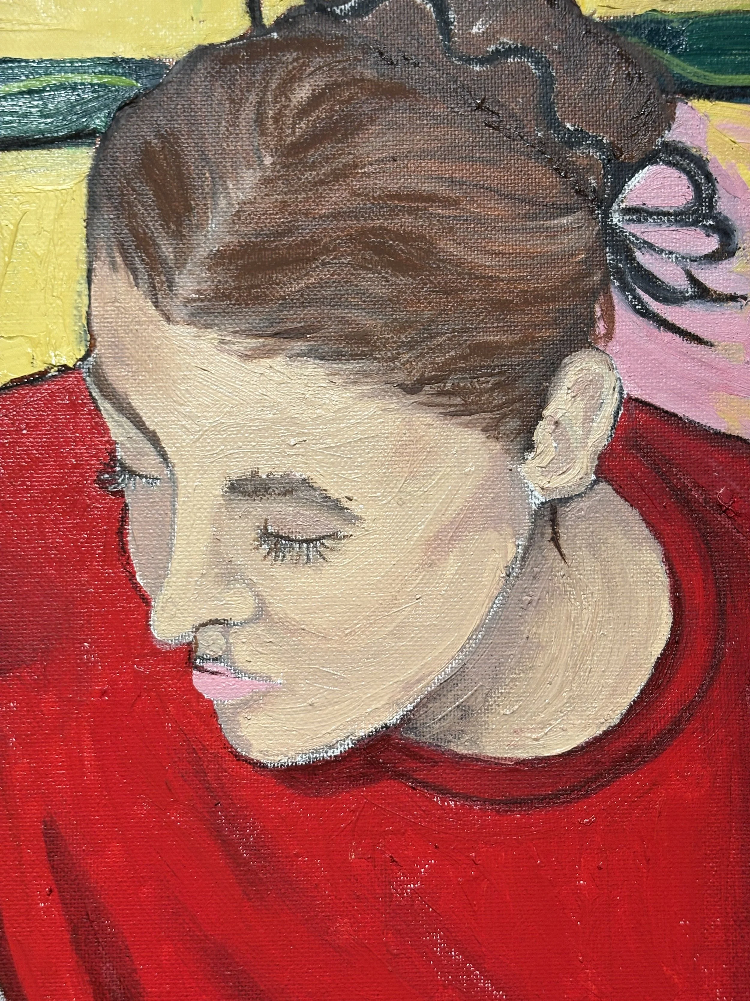 Goose girl (detail), 2025