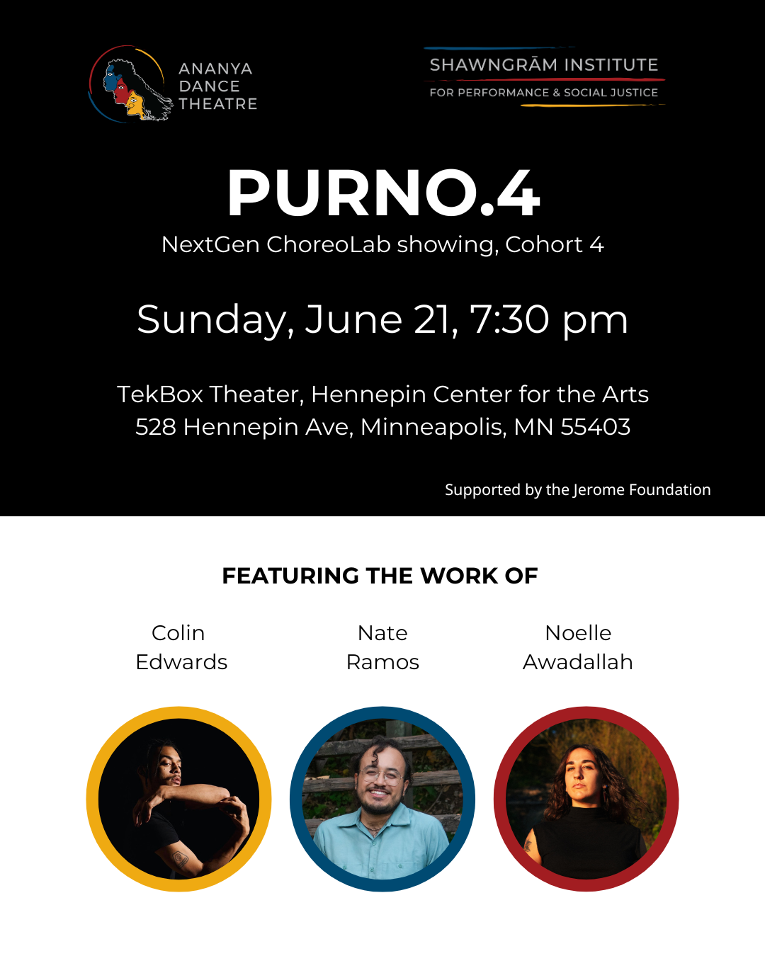 PURNO.4 — a NextGen ChoreoLab showing