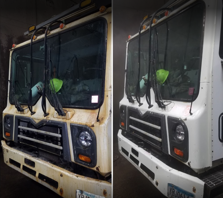 Before / After Garbage Truck