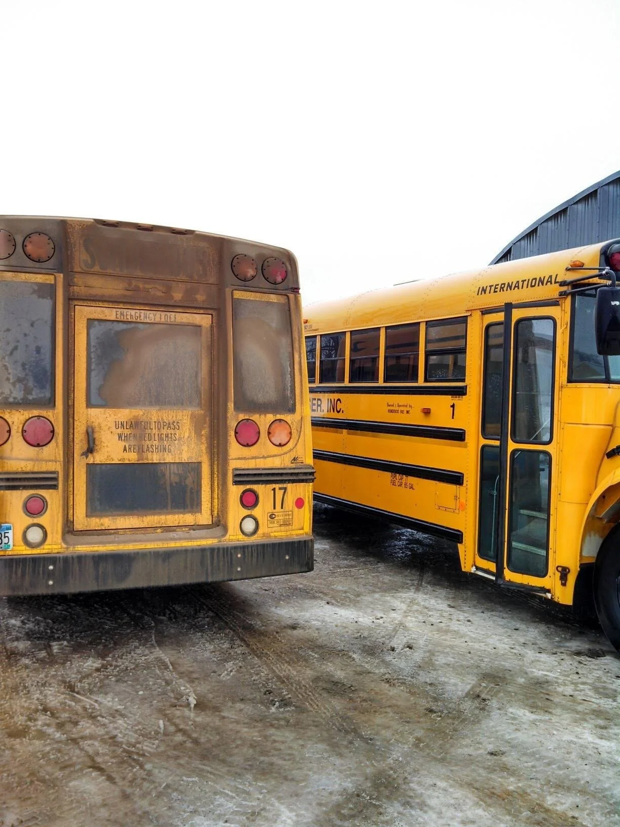 Before / After Busses