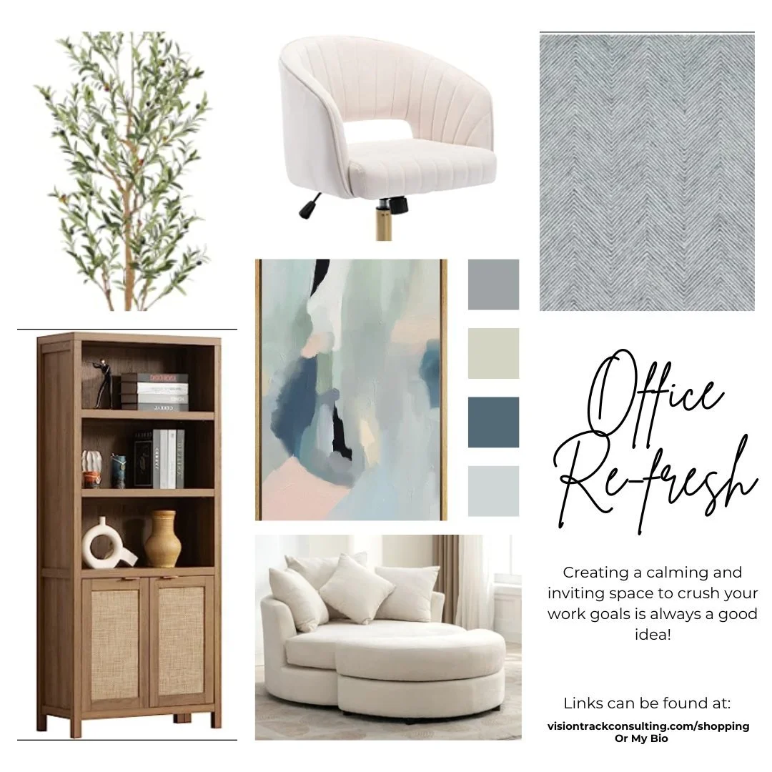 An office refresh was just what I needed! Creating a calm, inviting space to focus and crush those goals. A little organization and a touch of inspiration make all the difference. ✨ What's your must-have for a productive workspace? #officerefresh #wo