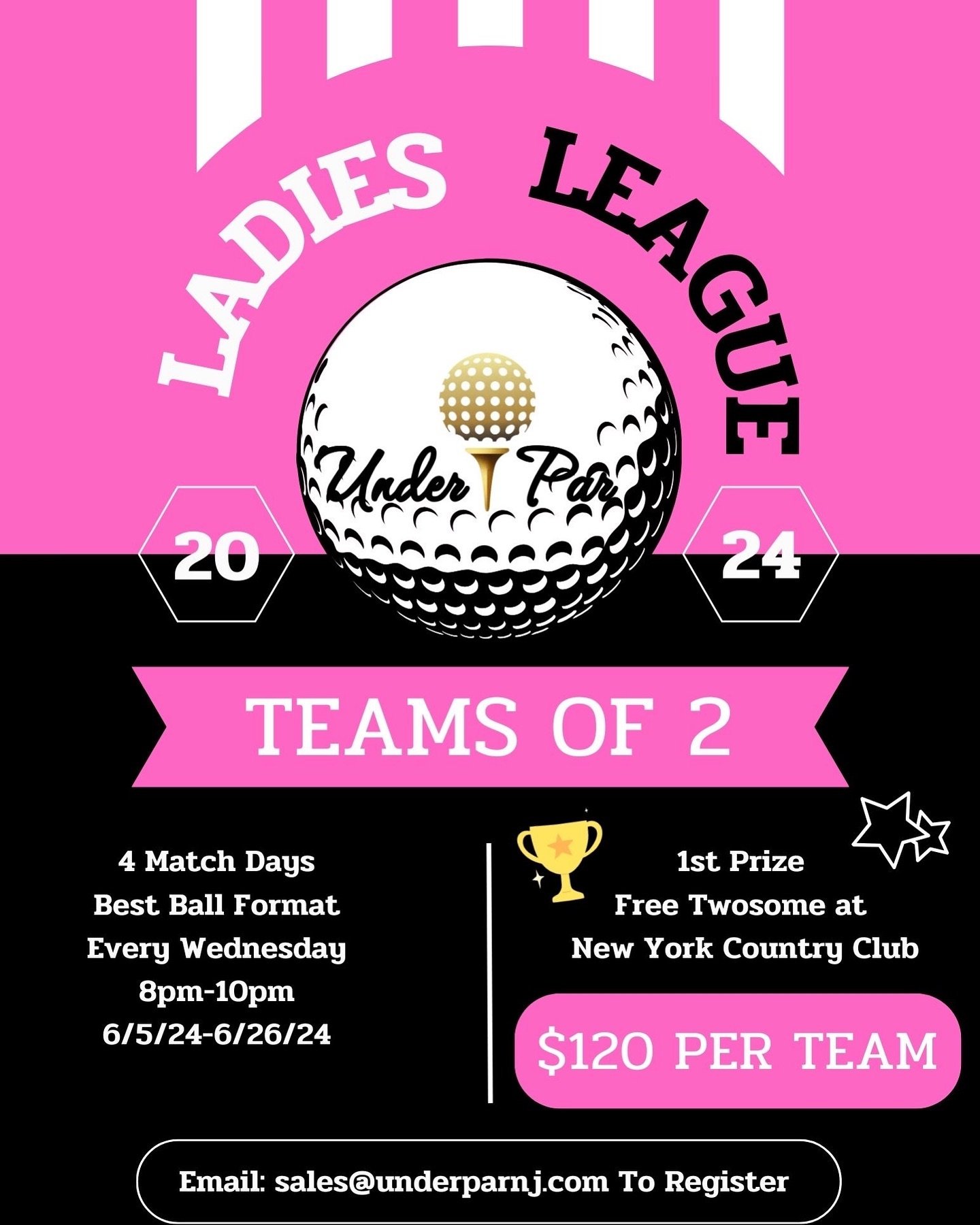 Summer Kick Off Ladies League!⁣⁣⁣
⁣⁣⁣
Reach out to use via email or just DM us to inquire! Only 10 teams available! 💜