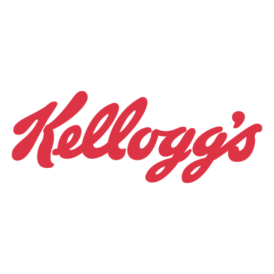 Kellogg's logo in red cursive text on a white background.