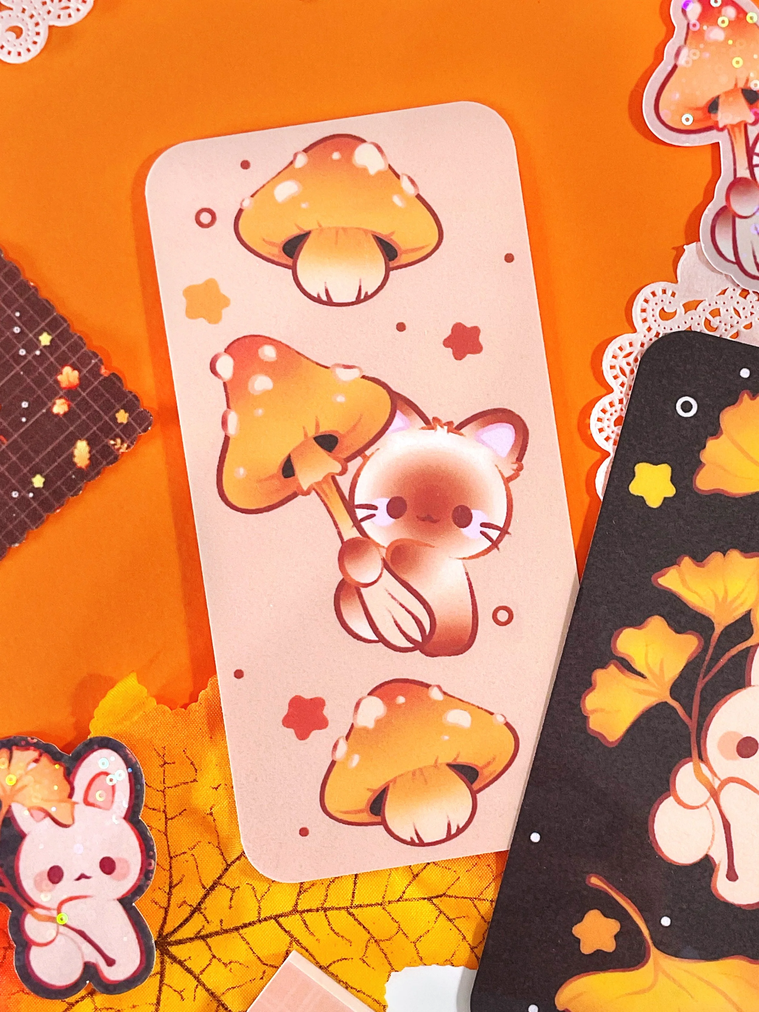 Cozy Autumn Bookmarks