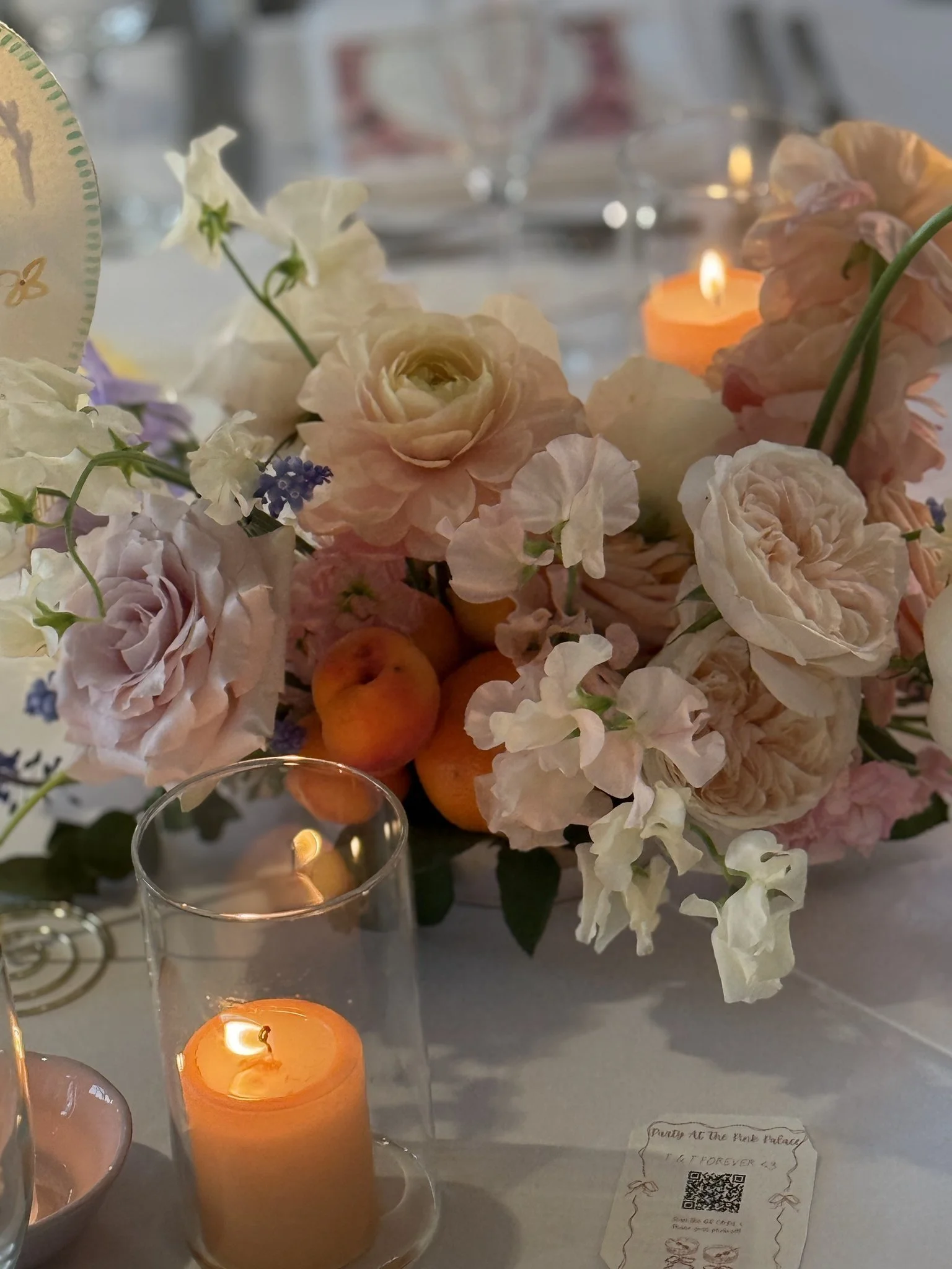 Fruit & Floral Centerpiece