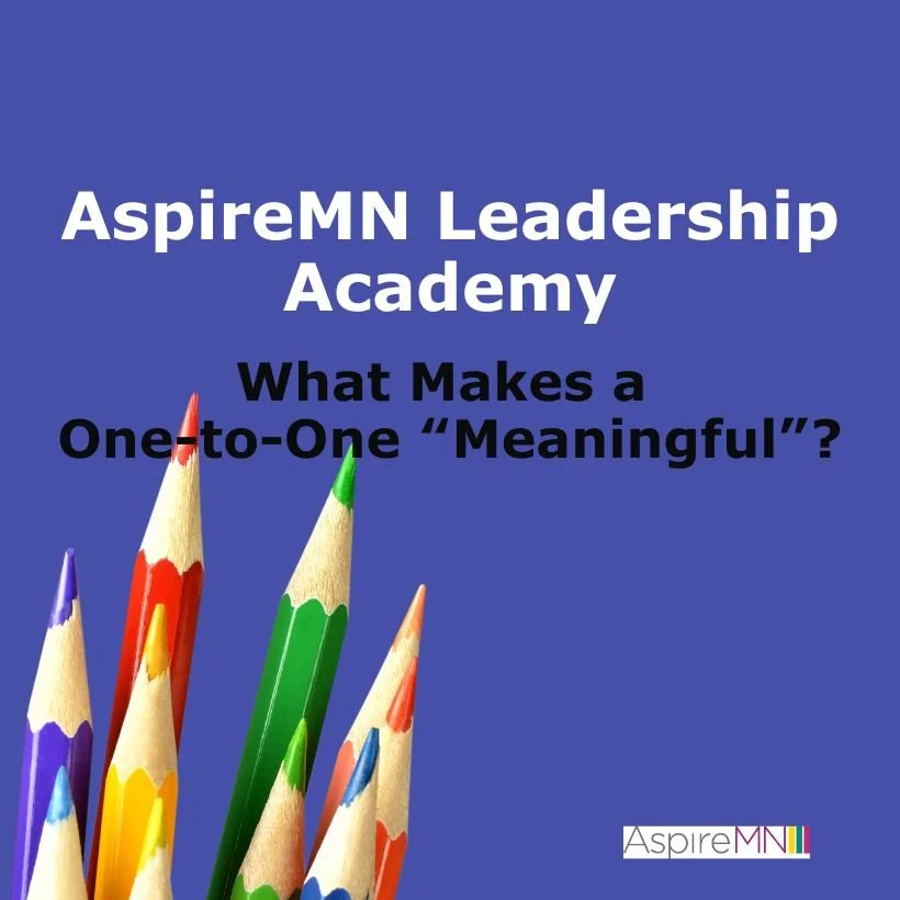 What Makes a One-to-One “Meaningful”?