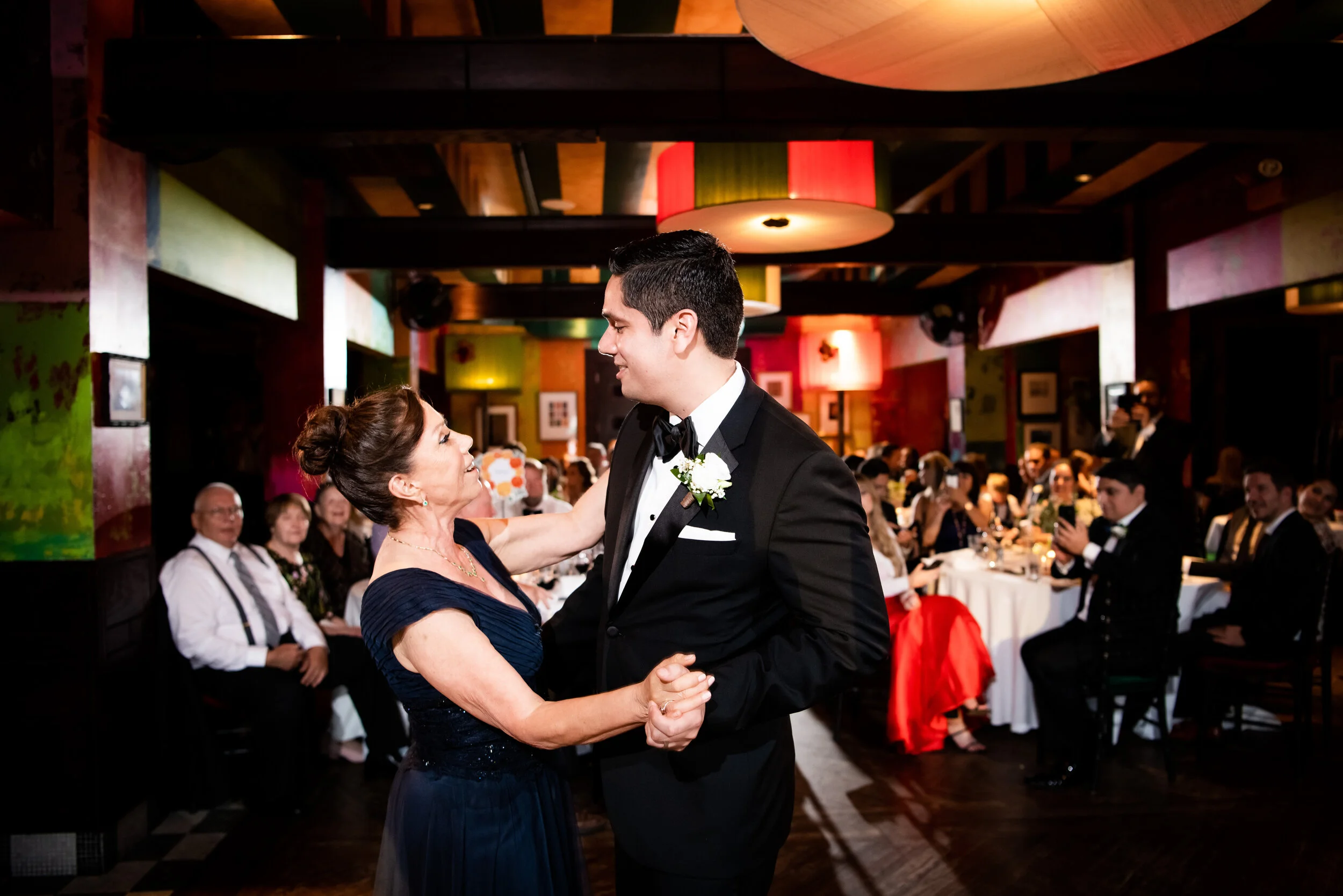Wedding dancing: Carnivale Chicago Wedding captured by J. Brown Photography