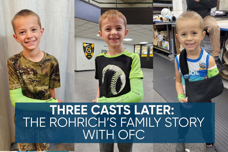 Three Casts Later: The Rohrich’s Family Story with OFC