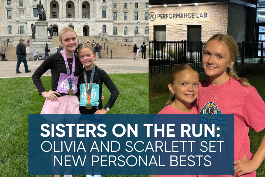 Sisters on the Run: Olivia and Scarlett Set New Personal Bests