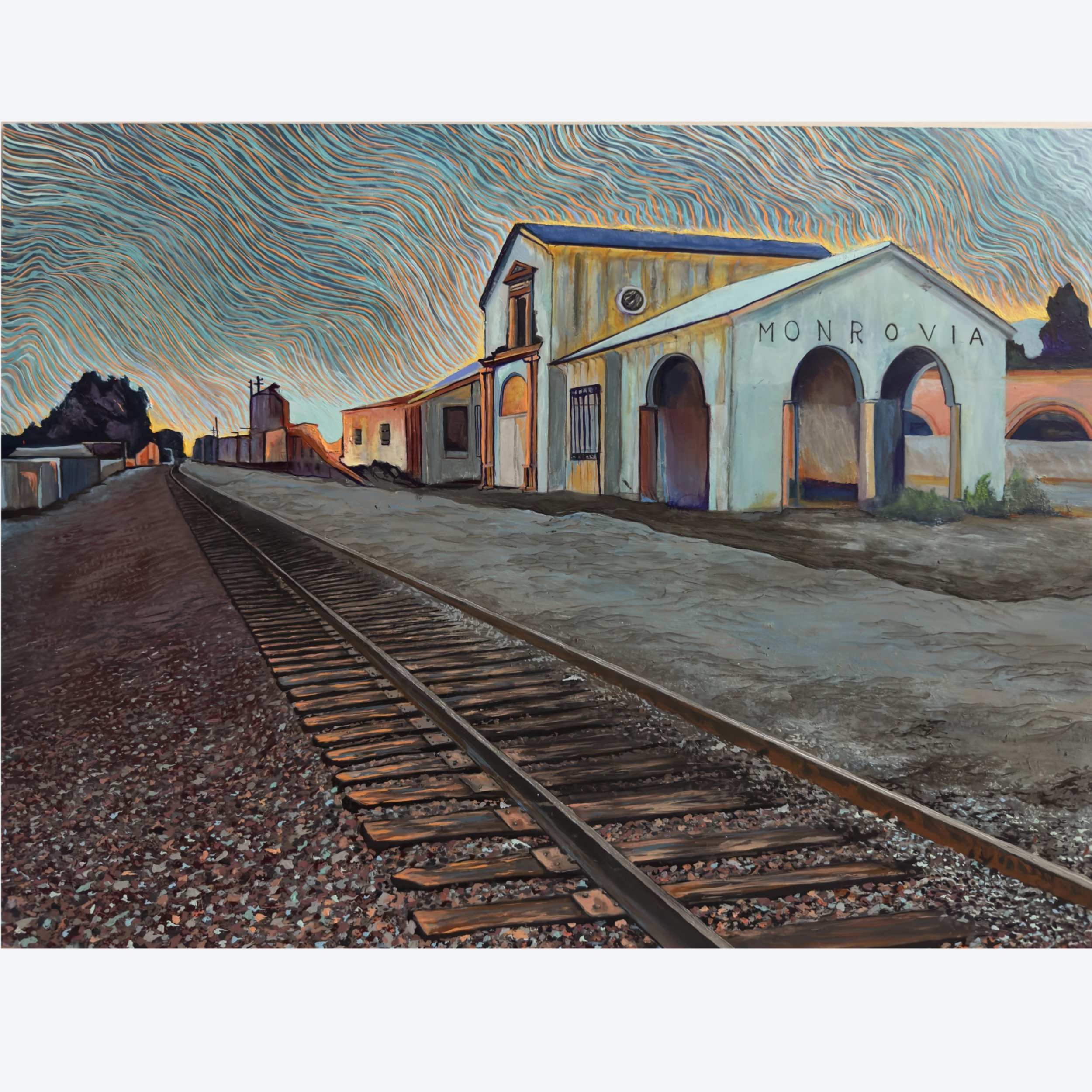 “Old Monrovia Train Stop”