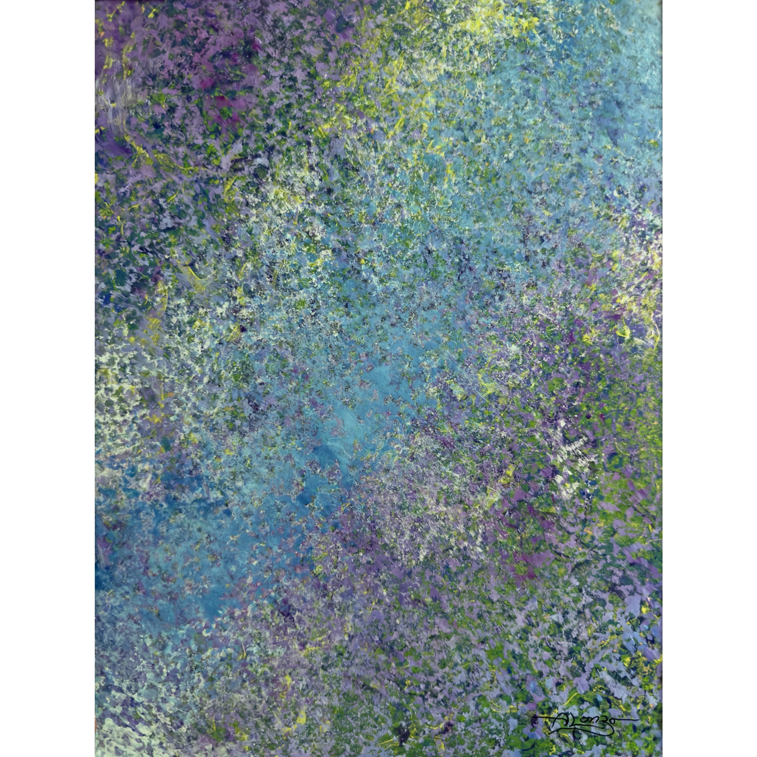 “Blue gray cosmos”