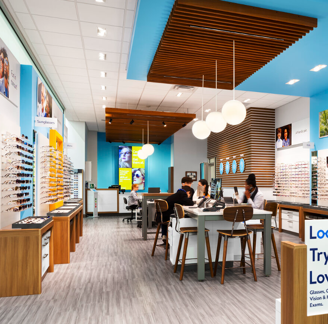 Walmart Vision Center Design