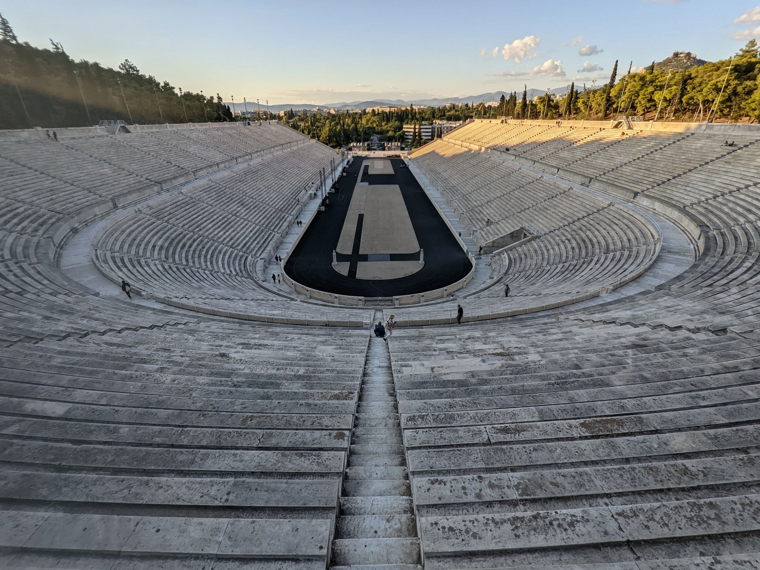 Race Track Panathenaic Stadium Philotimo Running Online Coach Canada USA Greece International
