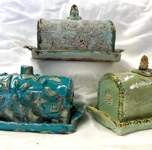 Butter Dish Workshop (2nd class - Glazing)