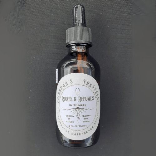 Signature Hair & Beard Elixir: Roots & Rituals by Tziporah