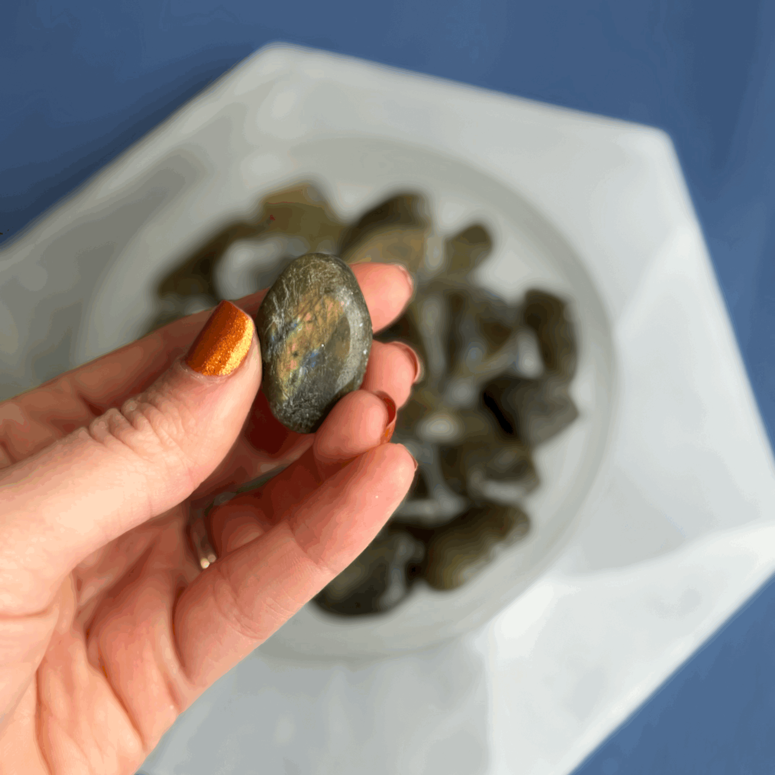 Labradorite Tumble From Madagascar