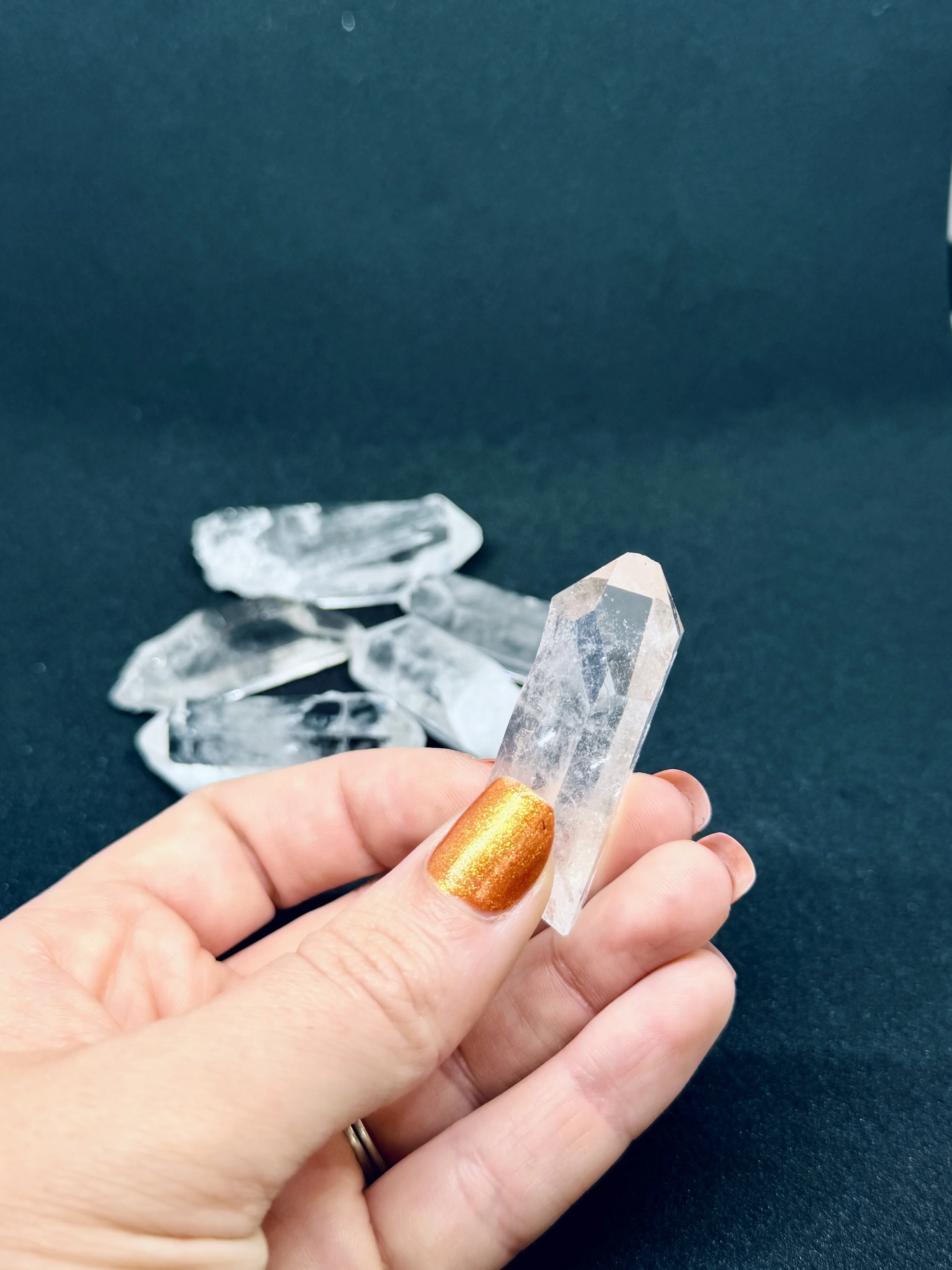 Clear Quartz Thick Points "Extra" (Brazil)