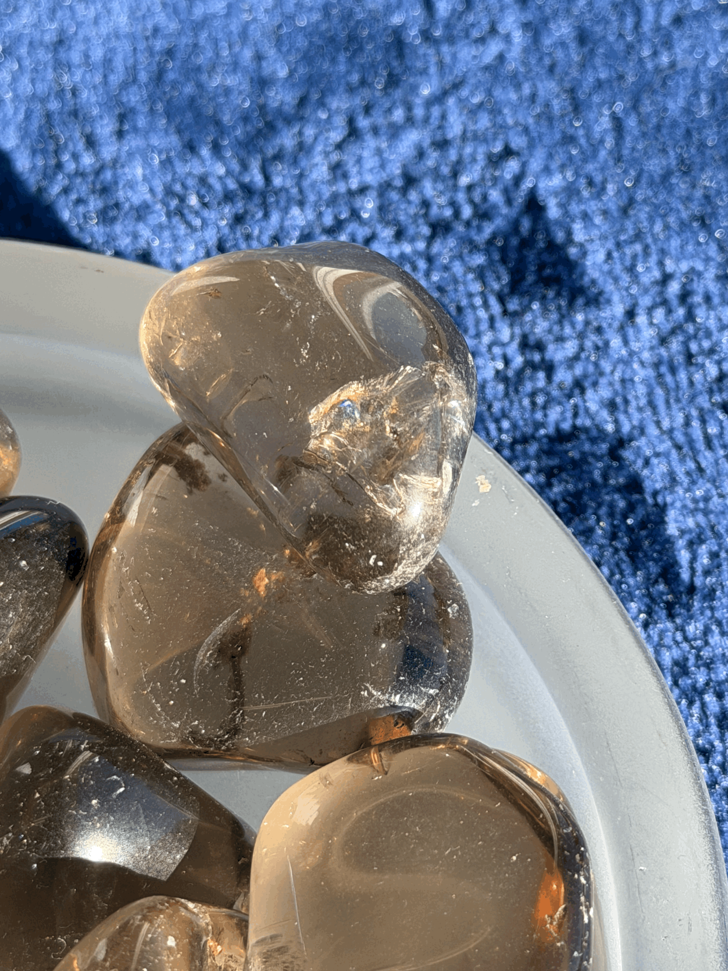 Tumbled Blue Lace Agate