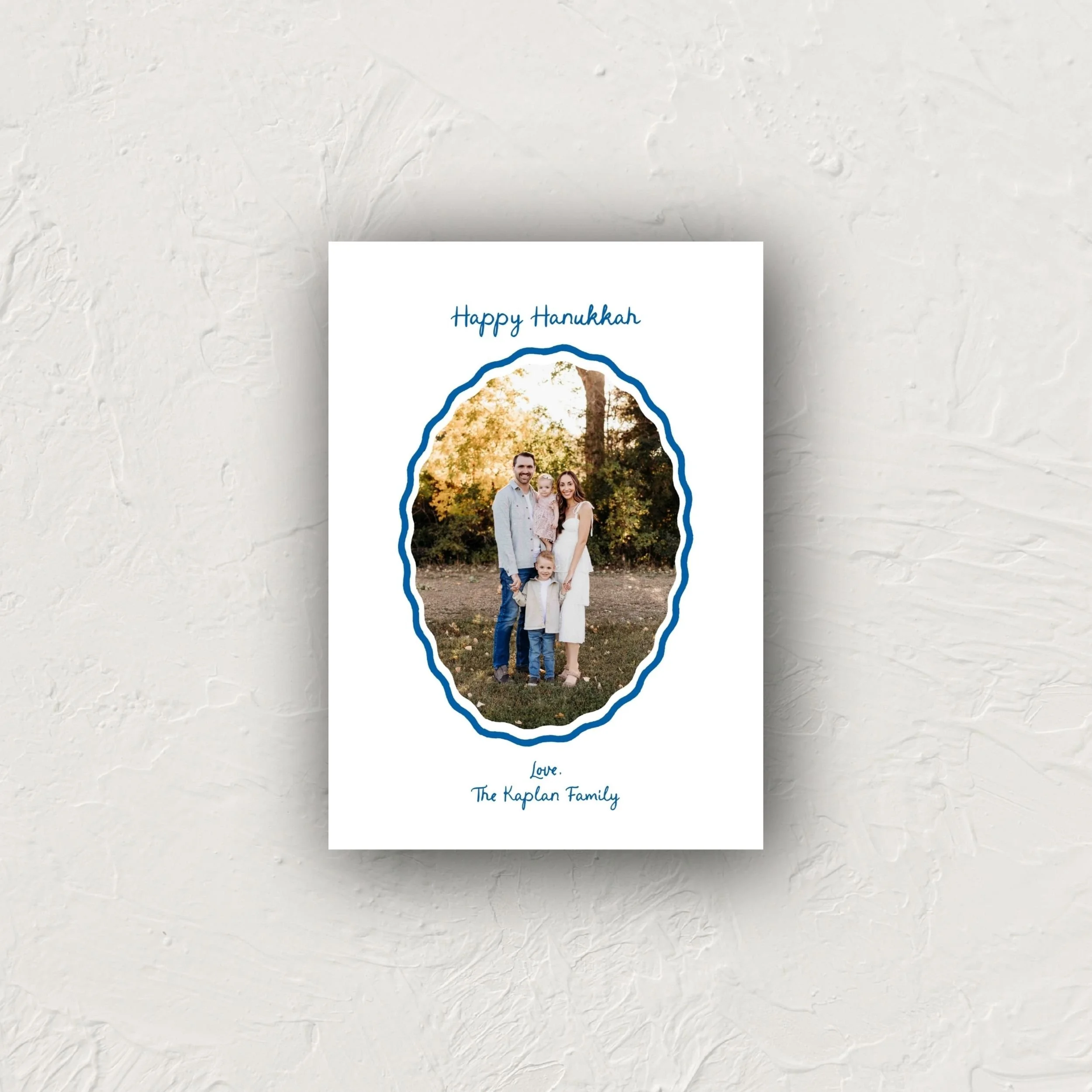 The Kaplan: Hanukkah Photo Card Press Print