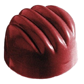Grooved Praline European Mould