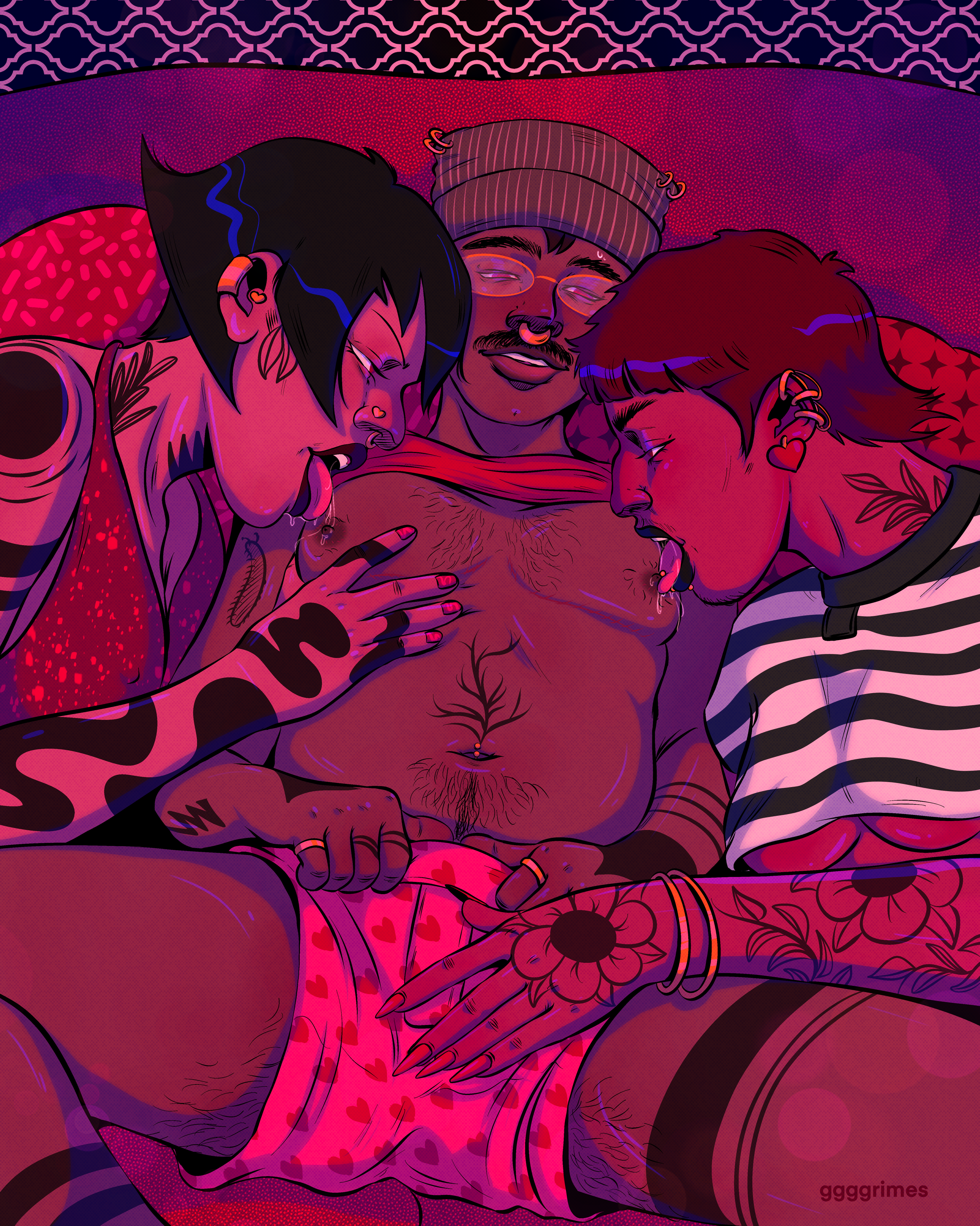 Valentine's Gay Print