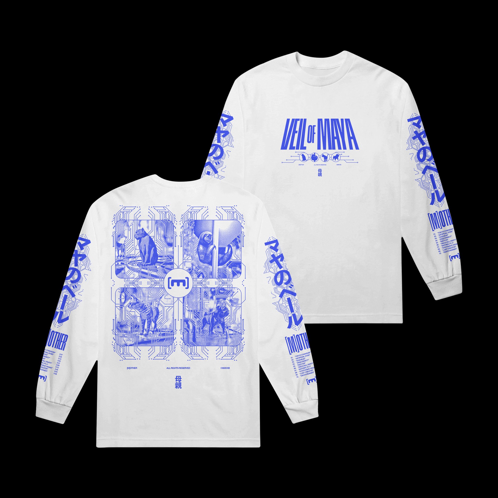 CIRCUIT / @veilofmayaofficial

Coming in hot with another blue on white color palette! In my defense, I pitched a few different palette options but this one was the winner. Available now via Veil of Maya's online store.

For project inquiries, please