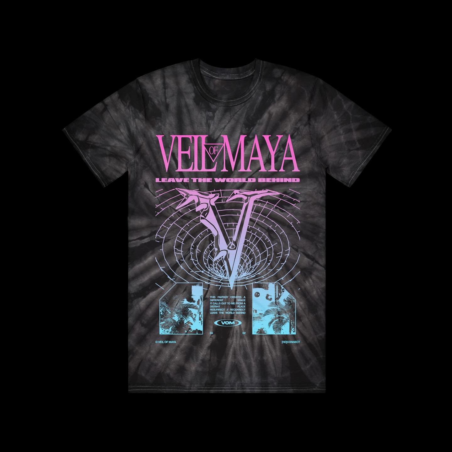 [RE]CONNECT / @veilofmayaofficial 

New tee for Veil Of Maya, available on tour now. Adding a gradient is such simple yet fun way to add a little interest to your design! 

For project inquiries, please email hello@leannawhite.com
-
#art #design #gra