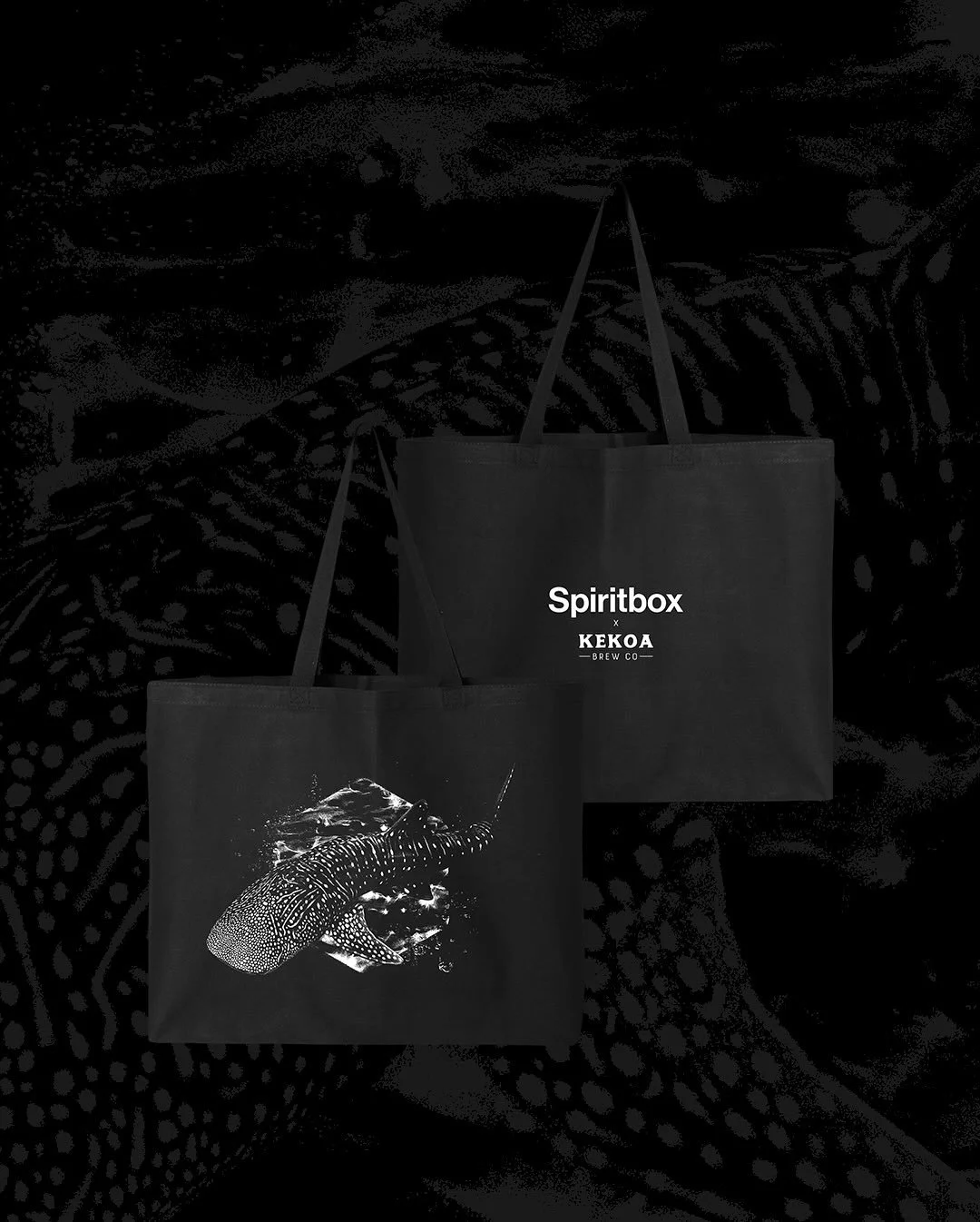 @spiritboxmusic has partnered with the lovely people at @kekoabrewco to launch exclusive Tsunami Sea&ndash;themed drinks and a tote bag designed by yours truly! Plus, there&rsquo;s a ticket giveaway for Spiritbox&rsquo;s 11/30 show - check out my sto