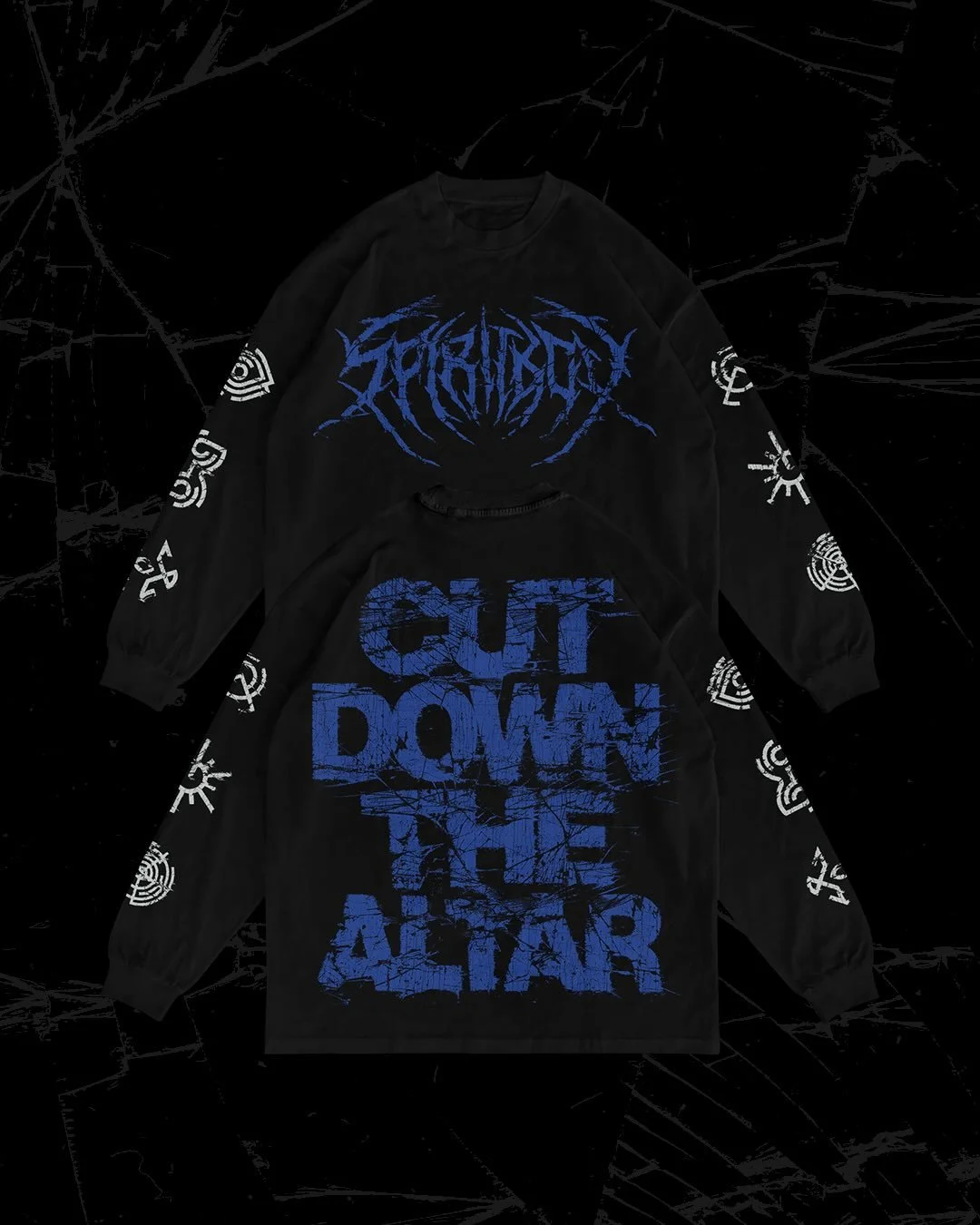 My next piece for the new @spiritboxmusic x @palechord collection is a throwback to one of their most iconic tracks from Eternal Blue. I&rsquo;ve wanted to work this #circlewithme lyric into a design for years, so it feels especially rewarding to fin