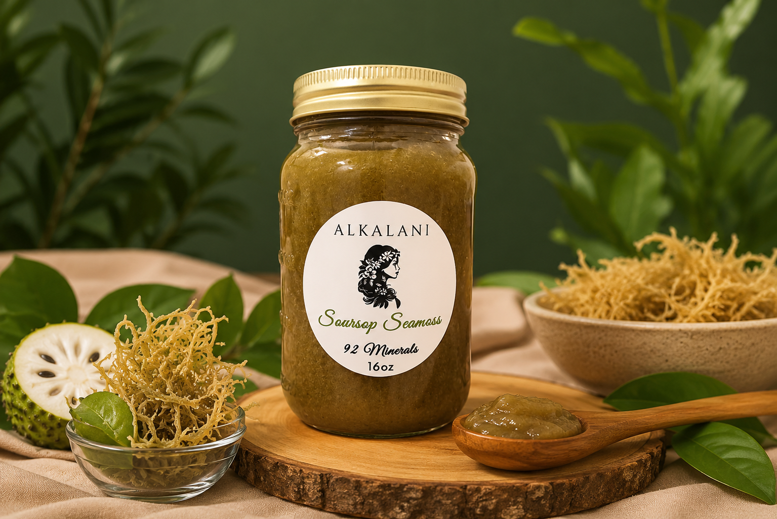 Soursop Sea Moss Gel 16oz