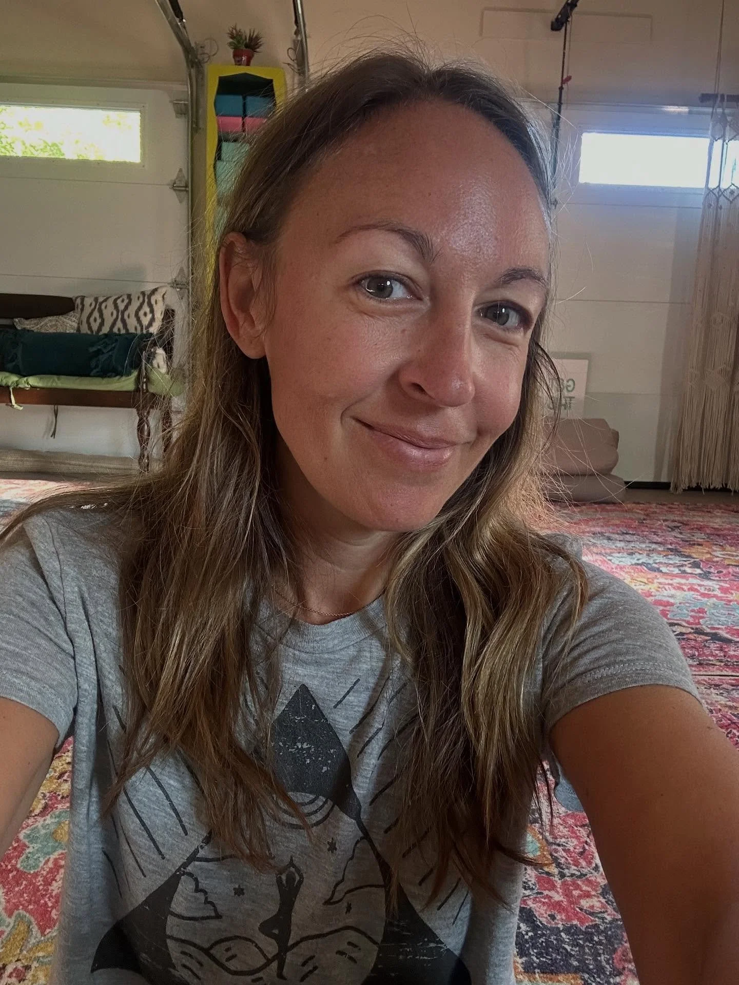 Yesterday was a hard day, and honestly, I&rsquo;m showing up this morning still in yesterday&rsquo;s clothes. A total hot mess. But I still kept my yoga + morning routine anyway. 

When life feels unpredictable, that little ritual becomes an anchor i