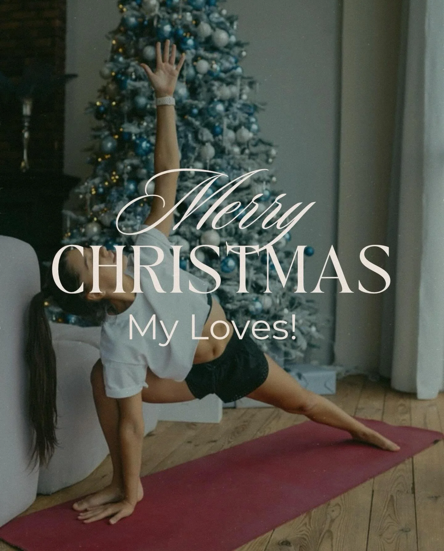 Merry Christmas, my loves !!! 
Thank you for all the love this year.
So excited for fresh beginnings, fun things ahead, and all the magic 2026 is bringing ✨