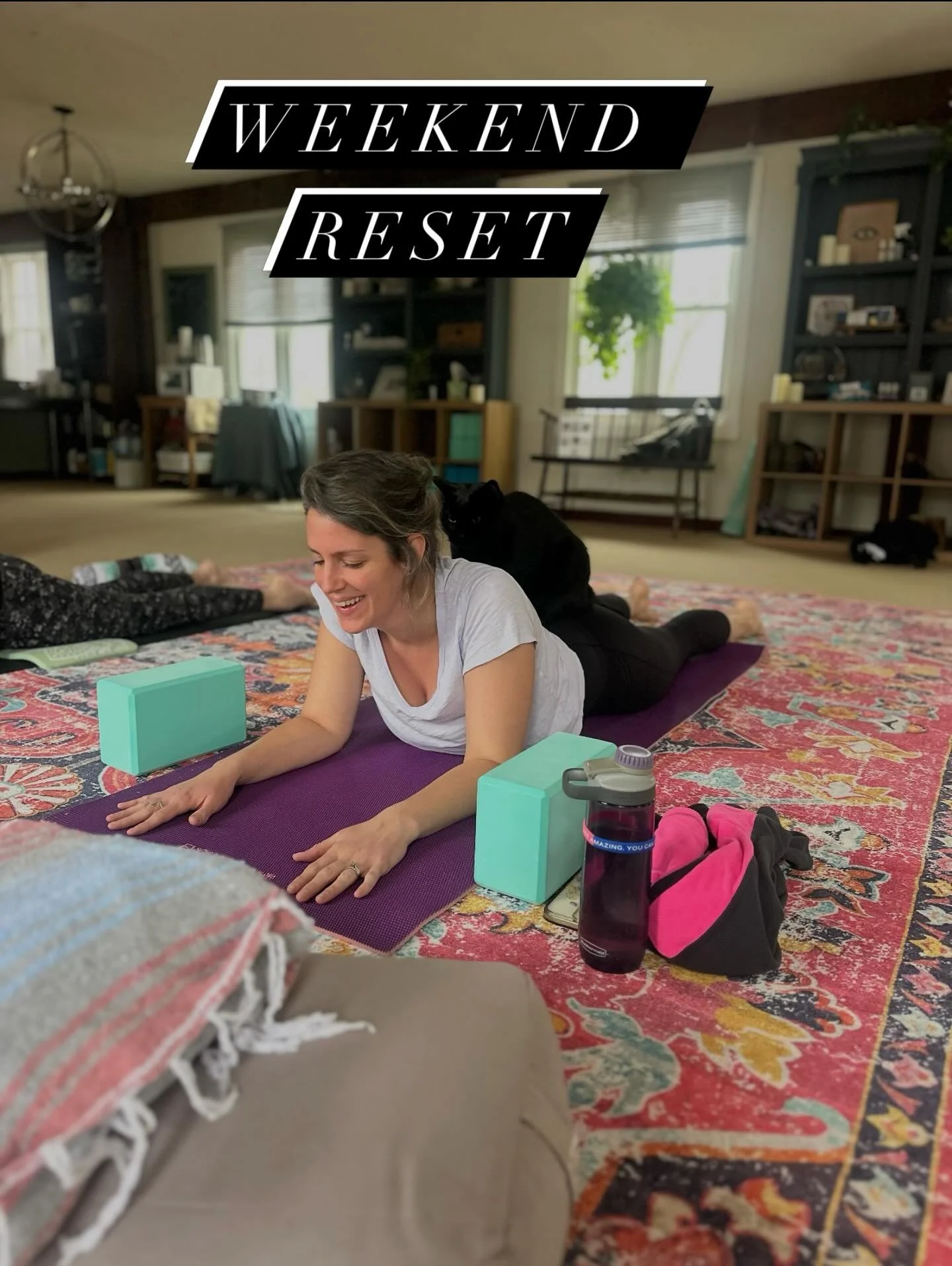 Hi my loves 🤍

If your week felt full&hellip; loud&hellip; or just a little too much&mdash;this is your reminder to reset this weekend. ❤️

Tomorrow&rsquo;s Weekend Reset is your soft place to land&hellip;
to stretch it out, breathe it out, and come