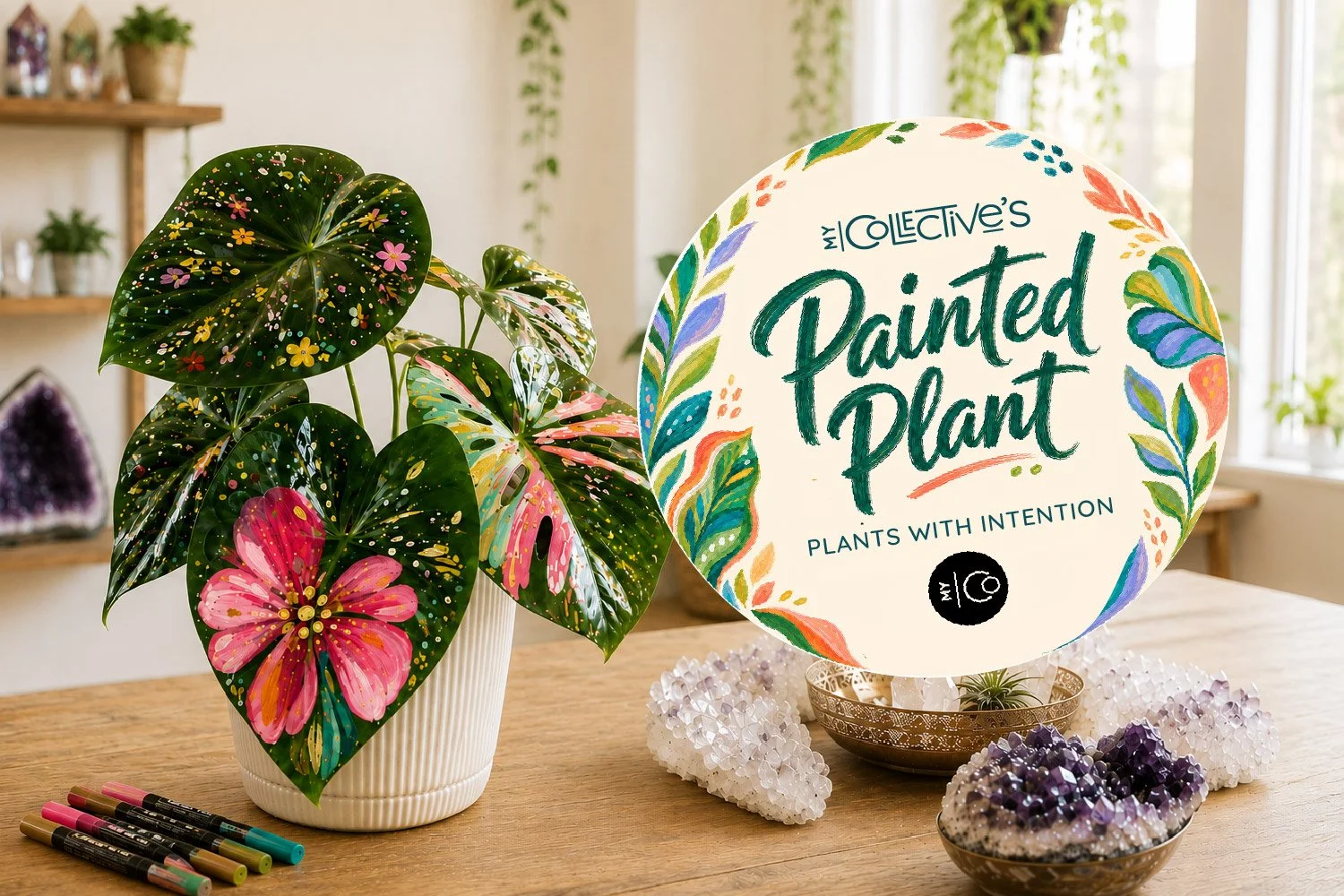 Painted Plant @ The Painted Stone