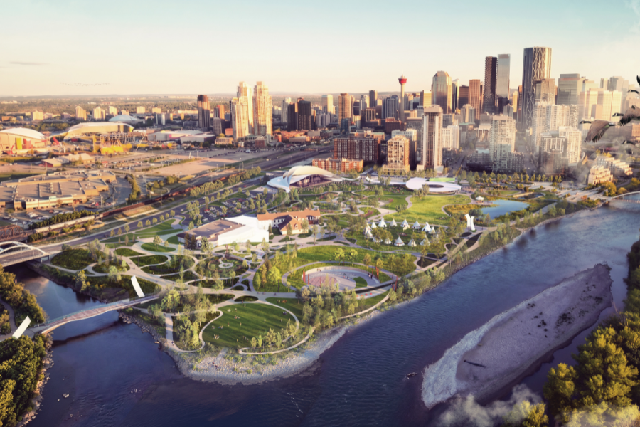 Site Concept Plan Envisions Big Changes at The Confluence