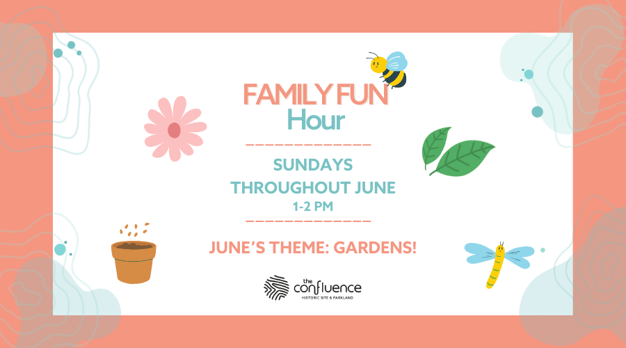 Family Fun Hour: Art in the Garden — The Confluence
