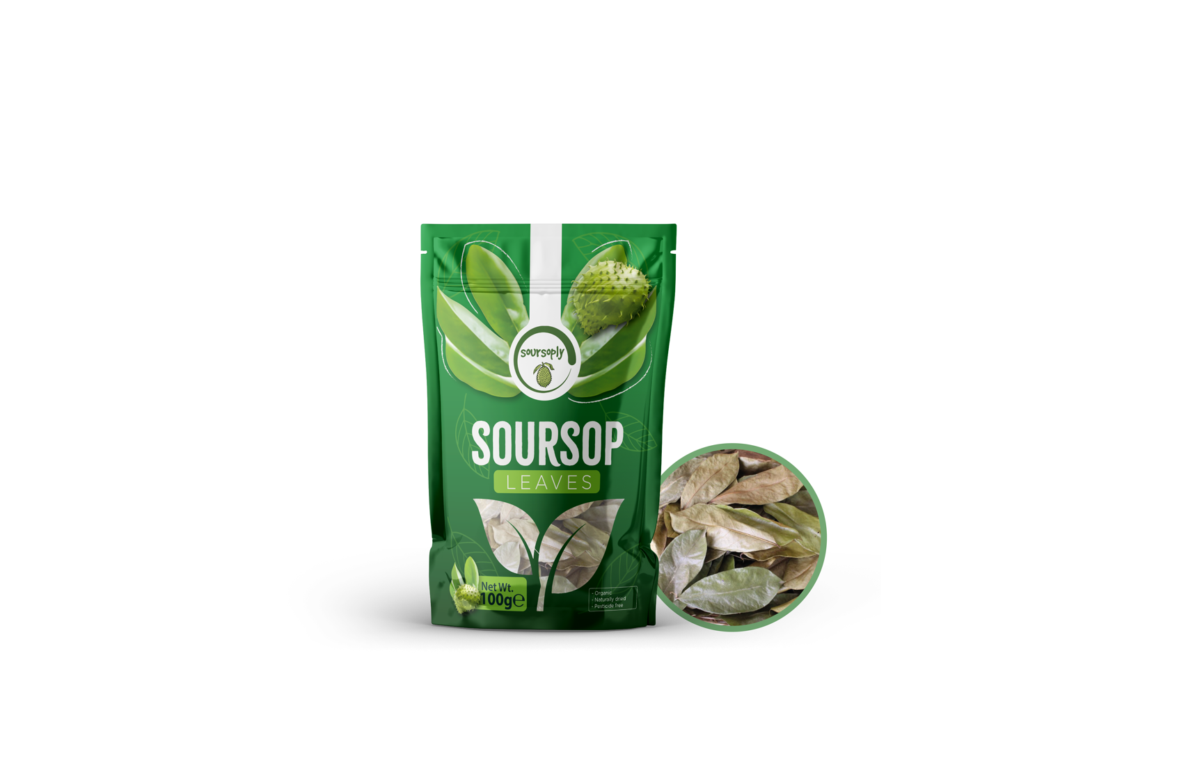 Dried Soursop Leaves