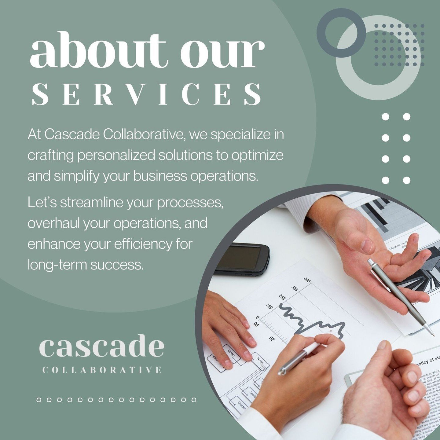 🚀 Elevate your business with Cascade Collaborative! 🌟 Our personalized solutions are tailored to optimize your operations, boost efficiency, and drive long-term success. Let's embark on a journey of transformation together! 

#BusinessOptimization 