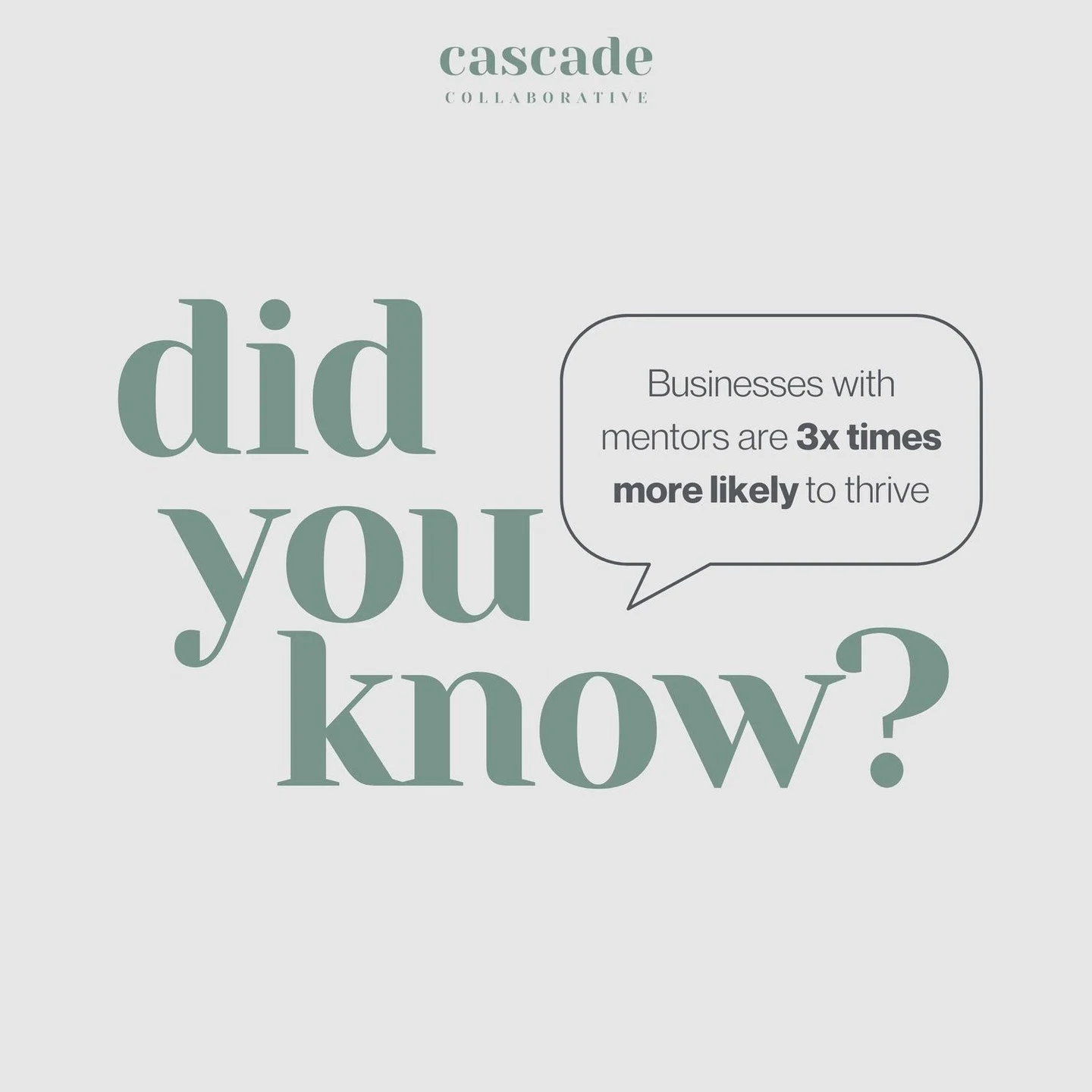 💡 Did You Know? Businesses with mentors are 3x more likely to thrive! 💡

I&rsquo;ve been lucky enough to have incredible mentors throughout my journey, and I can honestly say their guidance has been a game-changer.Mentorship isn&rsquo;t just about 