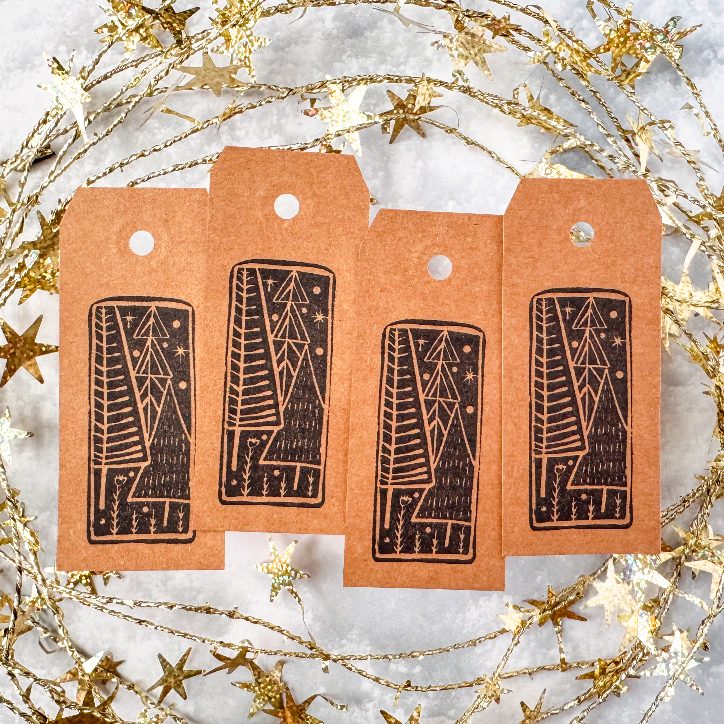 4 Tag Set of Your Favorite Design