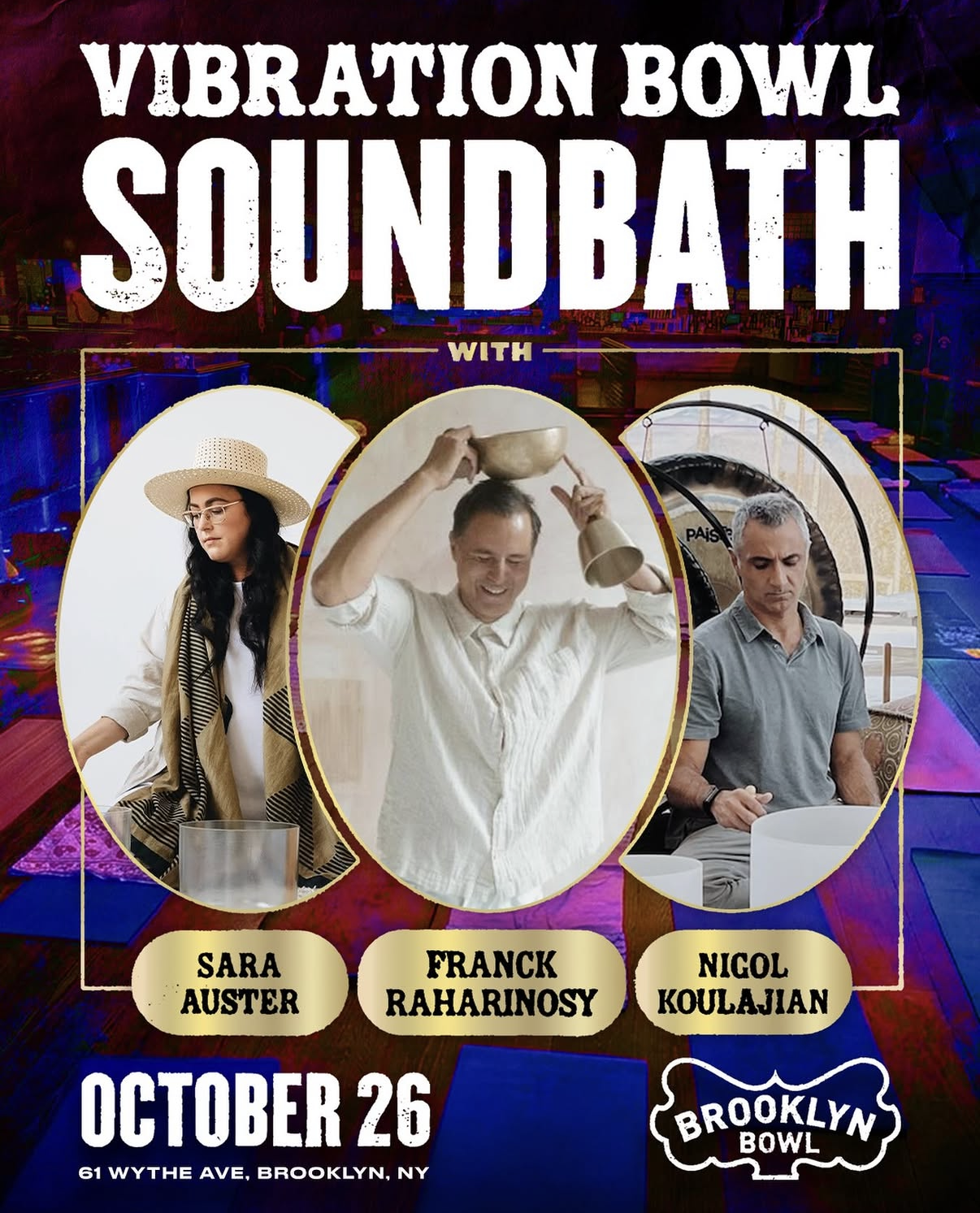 Vibration Bowl Sound Bath